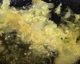 玉葱蒸しよだれ鶏からの〜うんまい卵スープ作り方1写真
