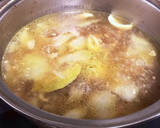玉葱蒸しよだれ鶏からの〜うんまい卵スープ作り方2写真
