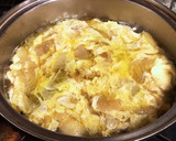 玉葱蒸しよだれ鶏からの〜うんまい卵スープ作り方3写真