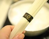 そうめんのペペロンチーノ温玉のせ作り方5写真