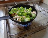 最速の長ネギとしいたけのオイスターS炒め作り方10写真