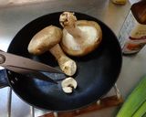 最速の長ネギとしいたけのオイスターS炒め作り方3写真