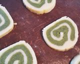 抹茶のクルクルうずまき さくさくクッキー作り方11写真