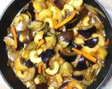 竹輪と茄子とゴーヤの味噌炒り煮作り方3写真