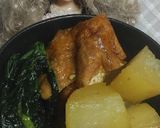 リカちゃん♡大根 揚げ 金時草たいたん作り方12写真