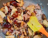 ☆茄子ピーマン大葉厚揚げの挽肉味噌炒め☆作り方6写真