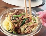 【グルテンフリー】さば缶のたらこパスタ作り方4写真
