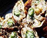 油揚げでミンチ肉巻き焼き作り方6写真