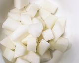 レンジ温野菜トリプルトマト甘酢チャンプル作り方1写真