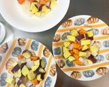 レンジ温野菜トリプルトマト甘酢チャンプル作り方7写真