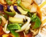 レンジ温野菜トリプルトマト甘酢チャンプル作り方18写真