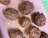 ハンバーグのたねでしいたけの肉詰め作り方3写真