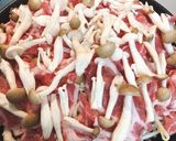 もやしとしめじと豚肉の酒蒸し作り方2写真