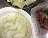 鶏モモ肉とキャベツの塩だれ炒め作り方2写真