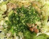 鶏モモ肉とキャベツの塩だれ炒め作り方4写真