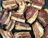 豚バラブロックの漬け焼き作り方2写真