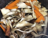 舞茸とにんじんとちくわのめんつゆ煮作り方3写真