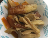 舞茸とにんじんとちくわのめんつゆ煮作り方4写真