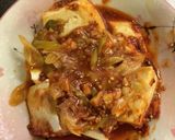木綿豆腐の三国味噌煮作り方4写真