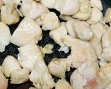 コロコロささみ＆きのこのチーズチャーハン作り方1写真