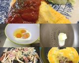 オムレッティの朝食作り方2写真