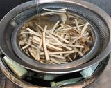ゴボウと牛肉が合う！濃い味の具沢山蕎麦作り方1写真