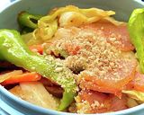 タロの弁当28 焼肉のたれの野菜炒めほか作り方1写真