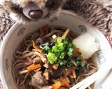 ゴボウと牛肉が合う！濃い味の具沢山蕎麦作り方11写真