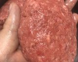 糖質制限◆牛脂で簡単ジューシーハンバーグ作り方4写真