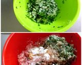 野菜もしっかり！餃子ハンバーグ作り方4写真
