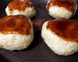 チーズinデミグラス風 焼きおにぎり作り方4写真