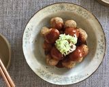 おからボールの甘酢あんかけ作り方4写真