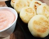 ゴーダチーズ入りいももち＆明太マヨ作り方6写真