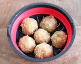 レンジで！さつまいもと肉団子の甘酢あん作り方2写真