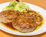 糖質制限◆牛脂で簡単ジューシーハンバーグ作り方9写真