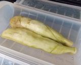 蒸しなすの玉ねぎドレッシングマリネ作り方1写真