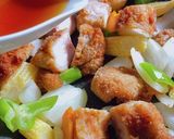 鶏唐の甘酢炒め作り方5写真