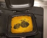 ホットサンドメーカーで広島お好み焼き作り方1写真
