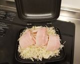 ホットサンドメーカーで広島お好み焼き作り方2写真
