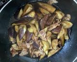なすと豚バラの甘酢炒め作り方7写真
