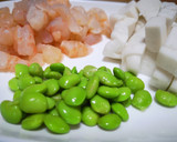 エビと枝豆のプリットはんぺん揚げ作り方1写真
