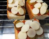 犬ご飯　茄子トマトースト作り方3写真
