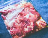 61℃ 豚肩ロースのサイコロステーキ作り方9写真
