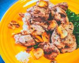 61℃ 豚肩ロースのサイコロステーキ作り方26写真