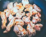 61℃ 豚肩ロースのサイコロステーキ作り方25写真