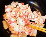 超簡単♪ちくわと豚バラの磯辺炒め作り方1写真