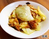 鶏もも肉とキャベツのマヨポン炒め作り方7写真