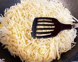 簡単絶品♪エノキもやしチーズチヂミ☆作り方4写真
