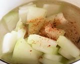 冬瓜第3弾★味噌汁Ver!作り方2写真