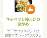 キャベツと桜えびの卵炒め作り方5写真